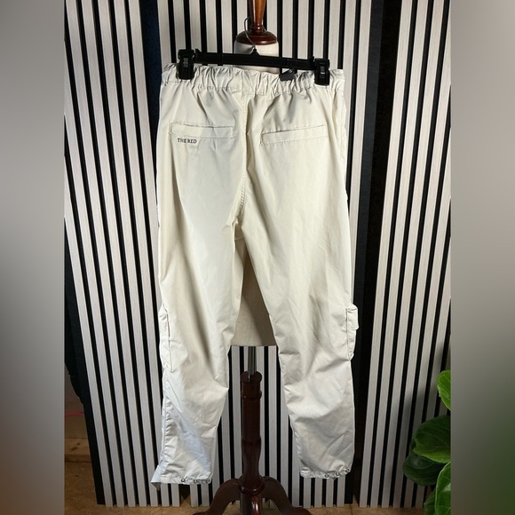 New Women's Cream Joggers with Pockets Sz XS - Picture 8 of 8